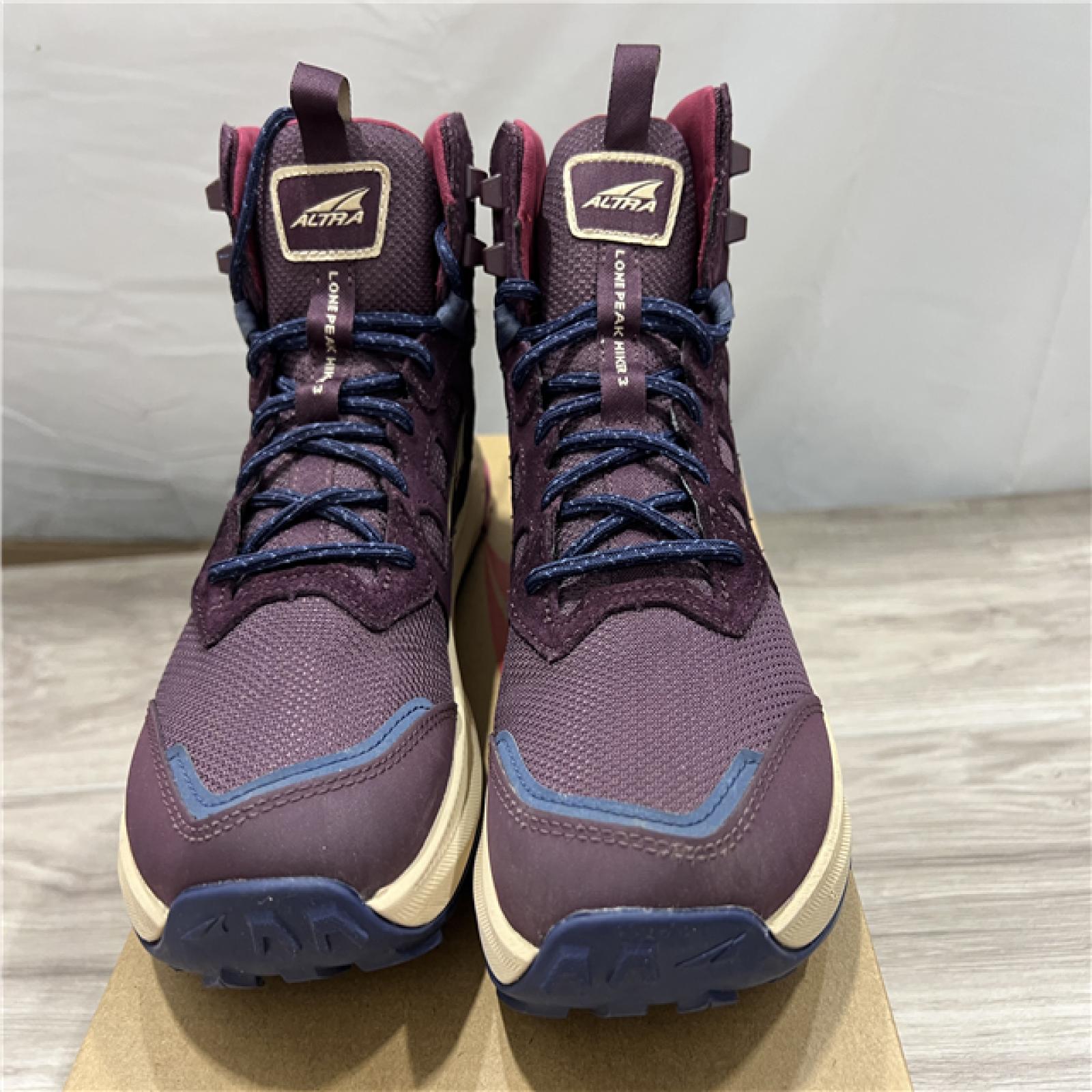 NEW Altra Women's Lone Peak Hiker 3 - Maroon SZ 6.5