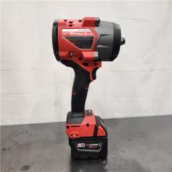 AS-IS- Milwaukee M18 1/2 in. Cordless Brushless High Torque Impact Wrench Kit (Battery & Charger)