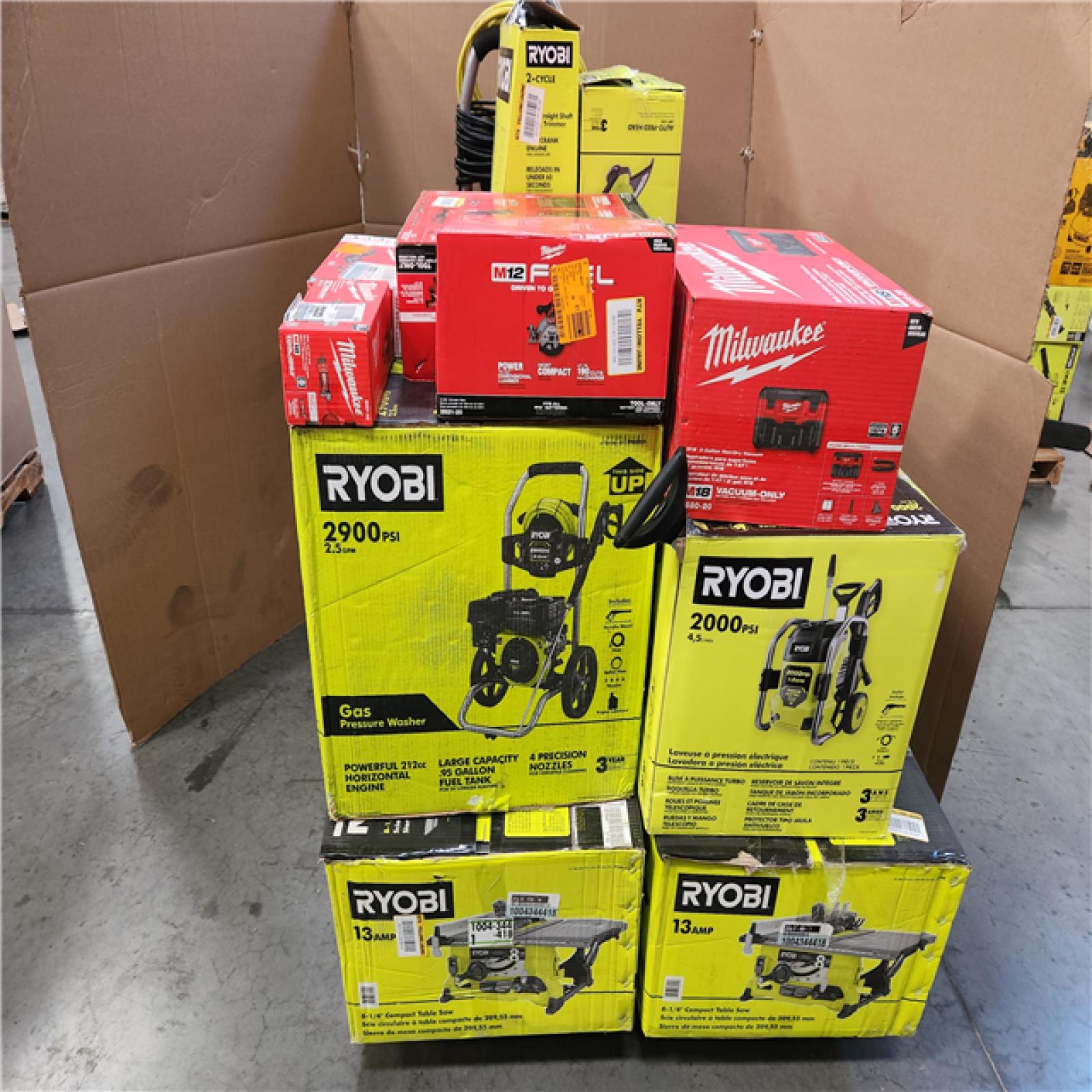 California AS-IS TOOL PALLET