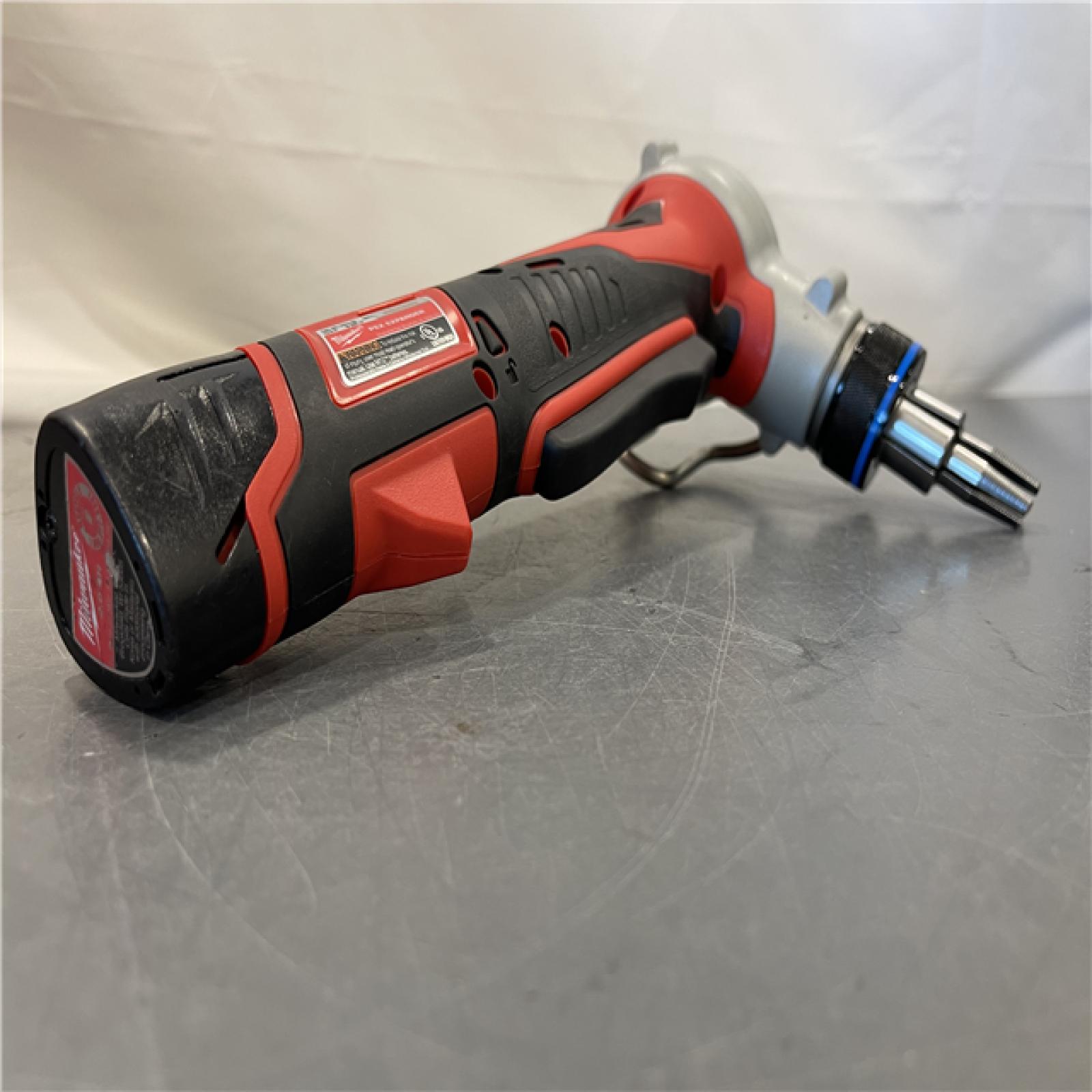 AS-IS - Milwaukee M12 12-Volt Lithium-Ion Cordless PEX Expansion Tool Kit