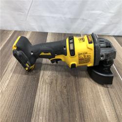 AS-IS DEWALT FLEXVOLT 60V MAX Cordless Brushless 4.5 in. to 6 in. Small Angle Grinder with Kickback Brake (Tool Only)