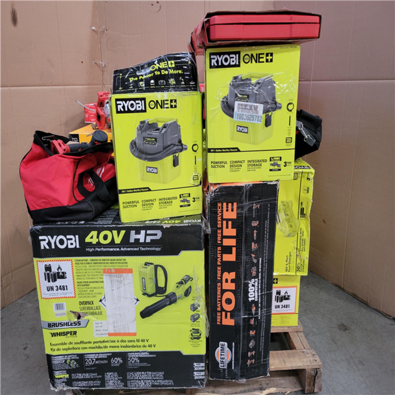 CALIFORNIA AS-IS TOOL PALLET