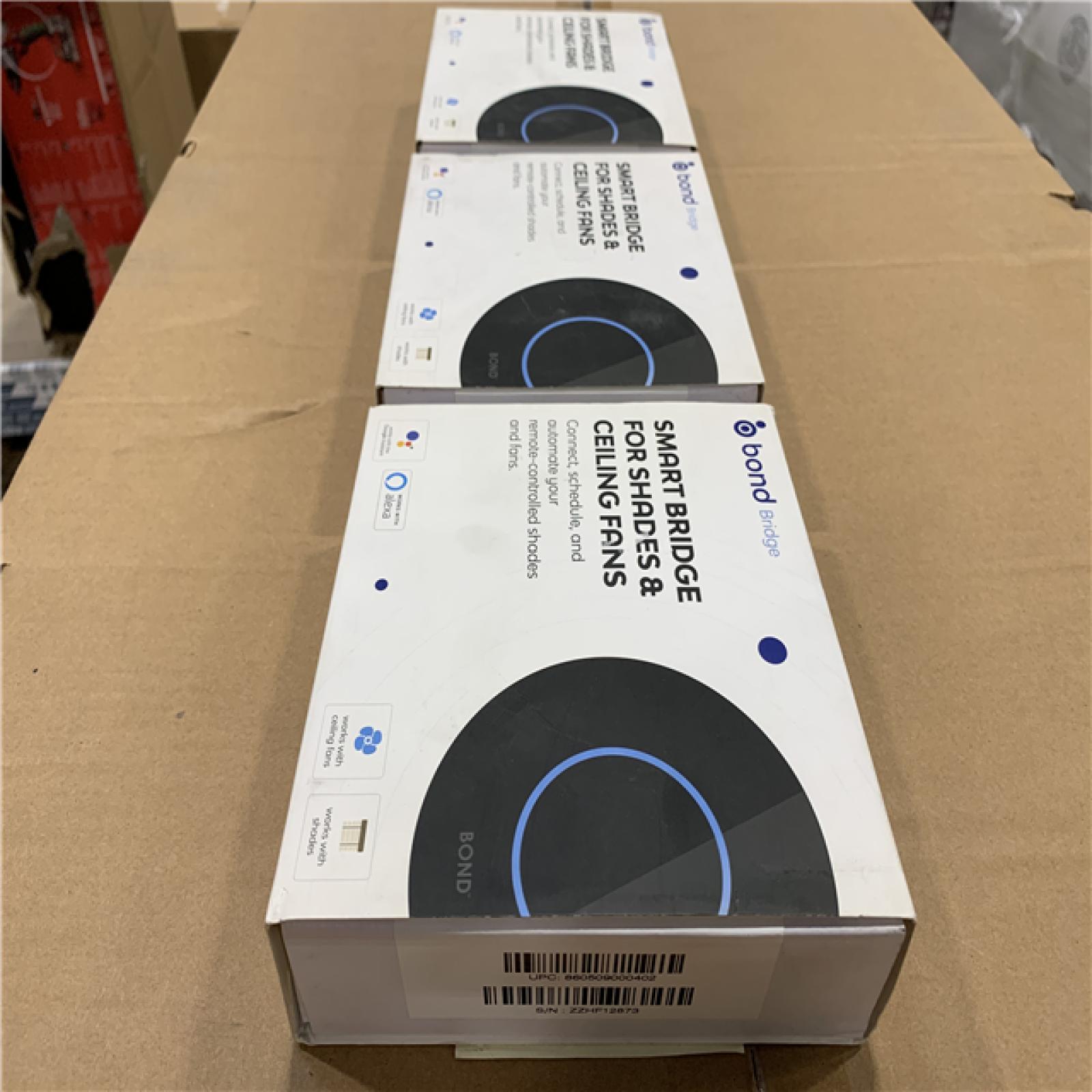 NEW! - Bond Smart Wi-Fi Ceiling Fan Remote Hub -(3 UNITS)