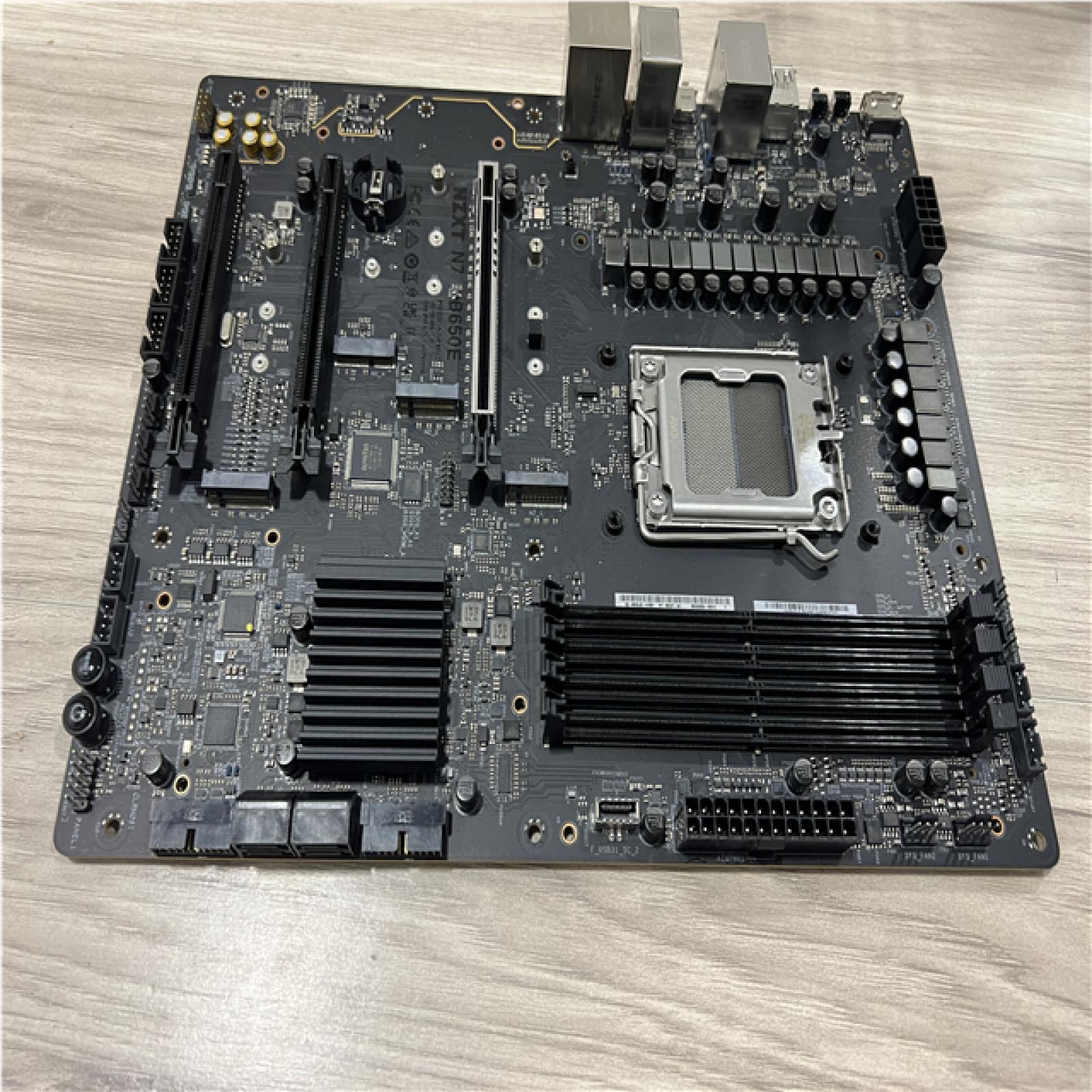 AS-IS  NZXT N7 B650E AMD Motherboard with Wi-Fi and NZXT CAM Features