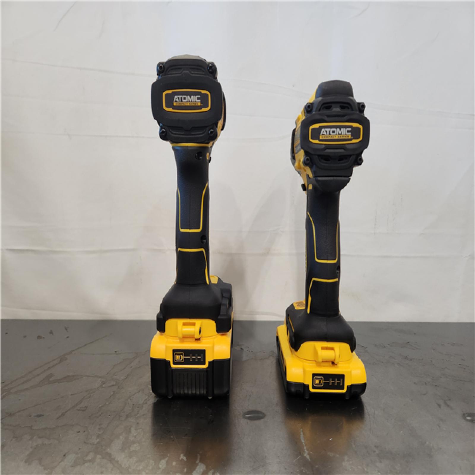 AS-IS- DeWalt 2-Tool Combo Kit W/ (2) BATTERY & CHARGER