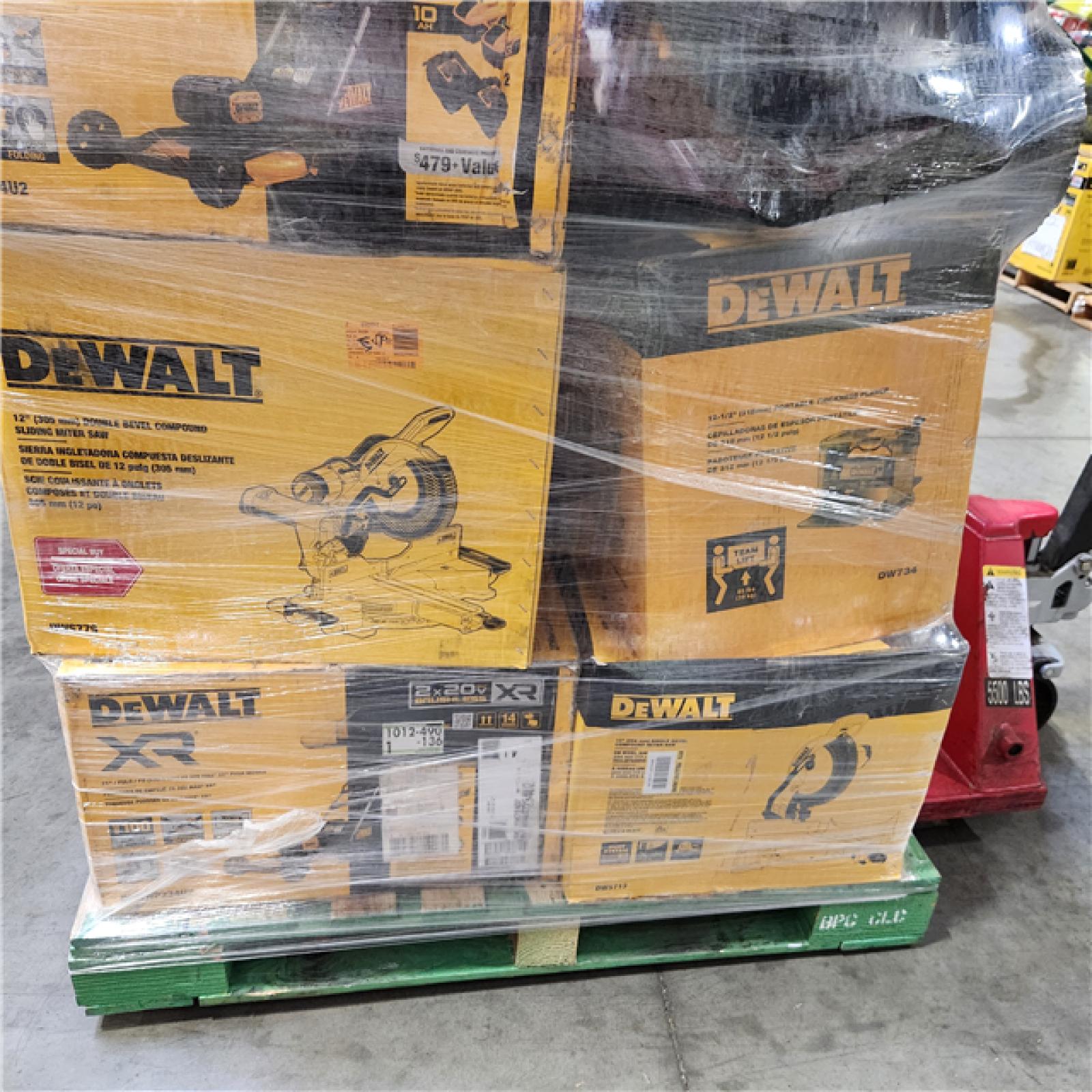 Dallas Location - As-Is DEWALT Tool Pallet