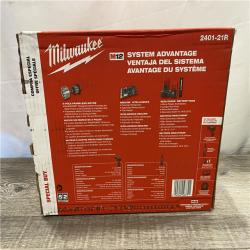 NEW - Milwaukee 12V Lithium-Ion Cordless 3/8 in. Ratchet and Screwdriver Combo Kit