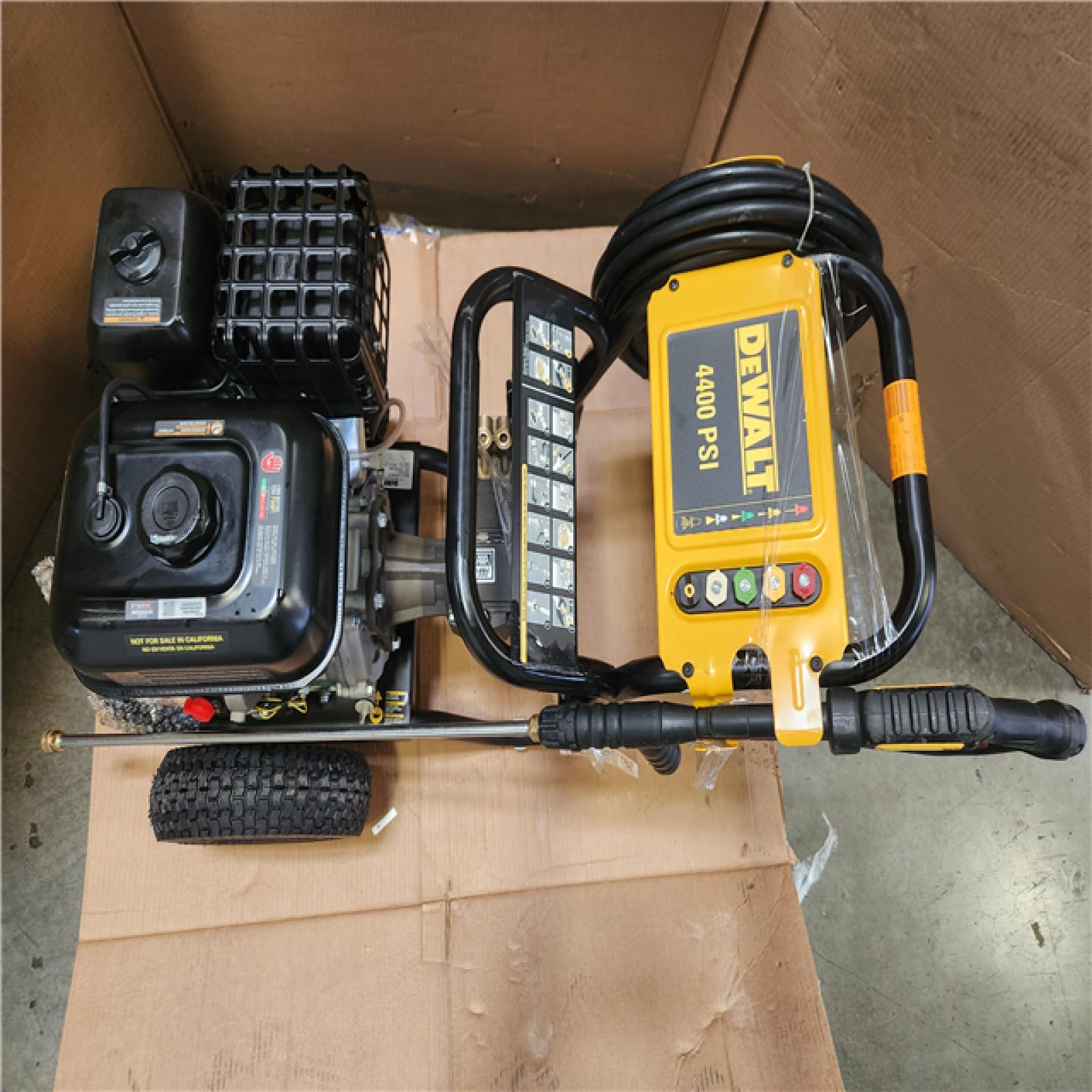 Phoenix AS-IS DEWALT 4400 PSI 4.0 GPM Gas Pressure Washer with 420cc Engine  Triplex Pump  Commercial Cold Water Power Washer
