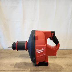 AS-IS- Milwaukee M18 FUEL Drain Snake with CABLE DRIVE Kit