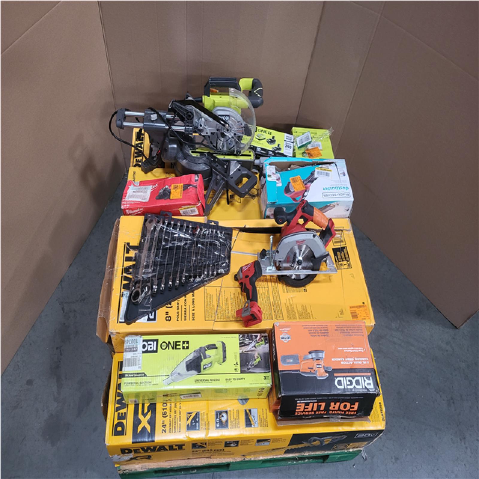 CALIFORNIA AS-IS TOOL PALLET