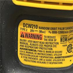 AS-IS DEWALT 20V MAX XR Cordless Brushless 5 in. Random Orbital Sander (Tool Only)