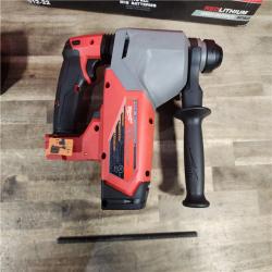 HOUSTON LOCATION - AS-IS Milwaukee 2912-22 M18 Fuel 18V 1  SDS Plus Rotary Hammer with Battery & Charger