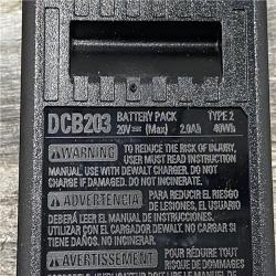 AS-IS DEWALT 20V MAX Lithium-Ion 15-Degree Electric Cordless Roofing Nailer Kit