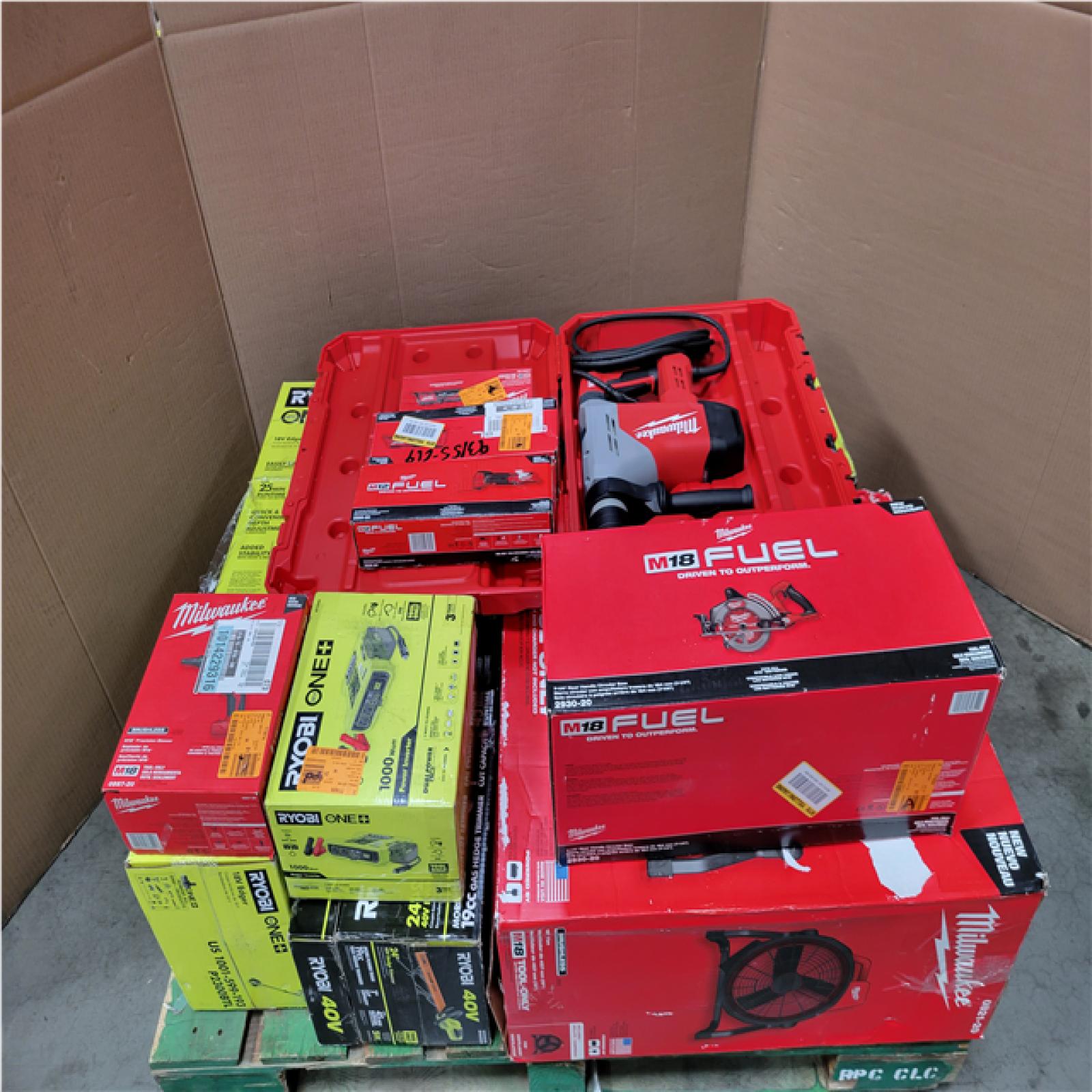 CALIFORNIA AS-IS TOOL PALLET