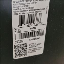 CALIFORNIA AS-IS CHAMPION Power EQUIPMENT 37 Ton Wood Splitter