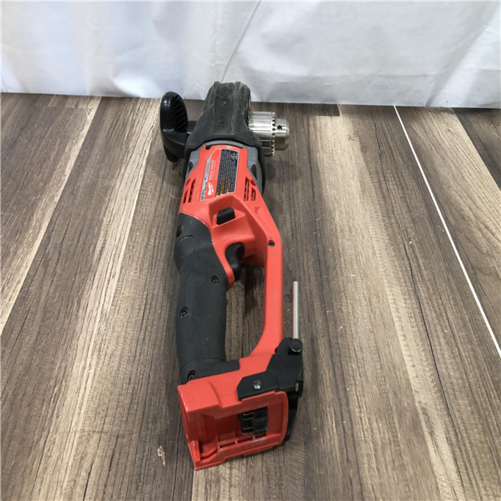 AS-IS Milwaukee FUEL GEN II 18V Lithium-Ion Brushless Cordless 1/2 in. Hole Hawg Right Angle Drill (Tool-Only)