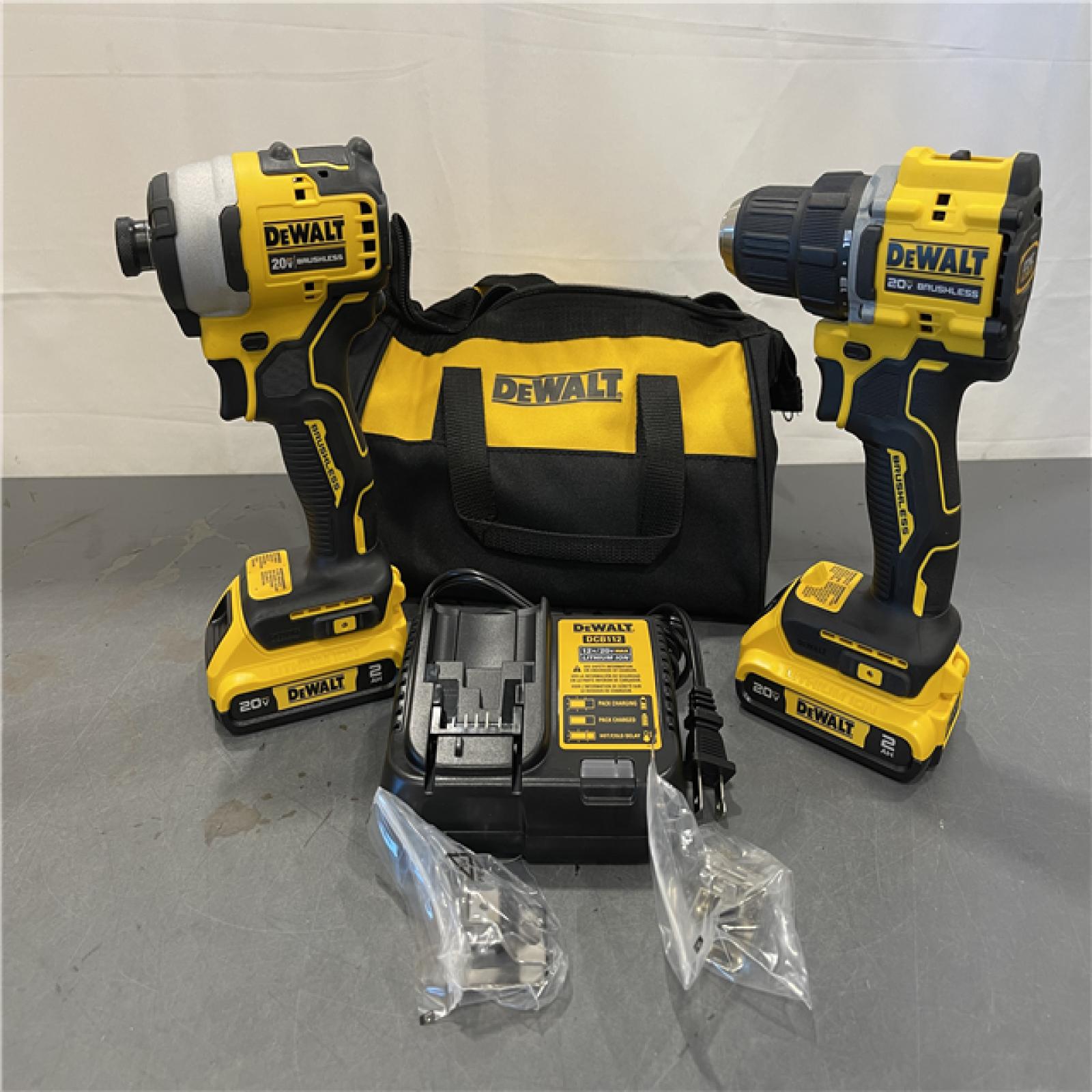AS-IS - Dewalt ATOMIC 20-Volt MAX Lithium-Ion Cordless Combo Kit