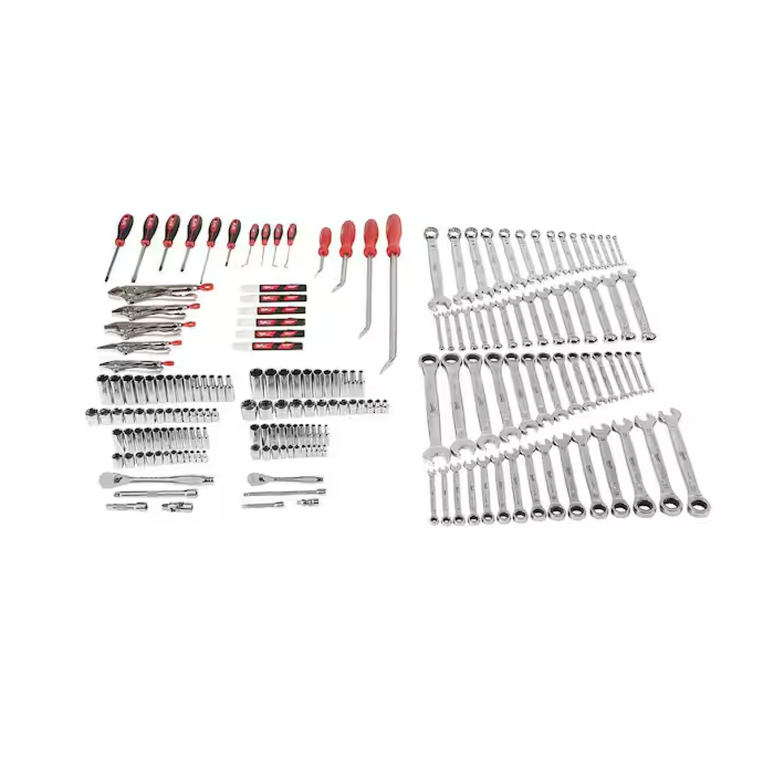 AS-IS Milwaukee Mechanics Tool Set (191-Piece)