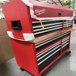 California AS-IS Milwaukee High Capacity Steel Storage Chest & Cabinet