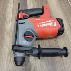 AS-IS Milwaukee M18 FUEL 18V Lithium-Ion Brushless Cordless 1 in. SDS-Plus Rotary Hammer (Tool-Only)