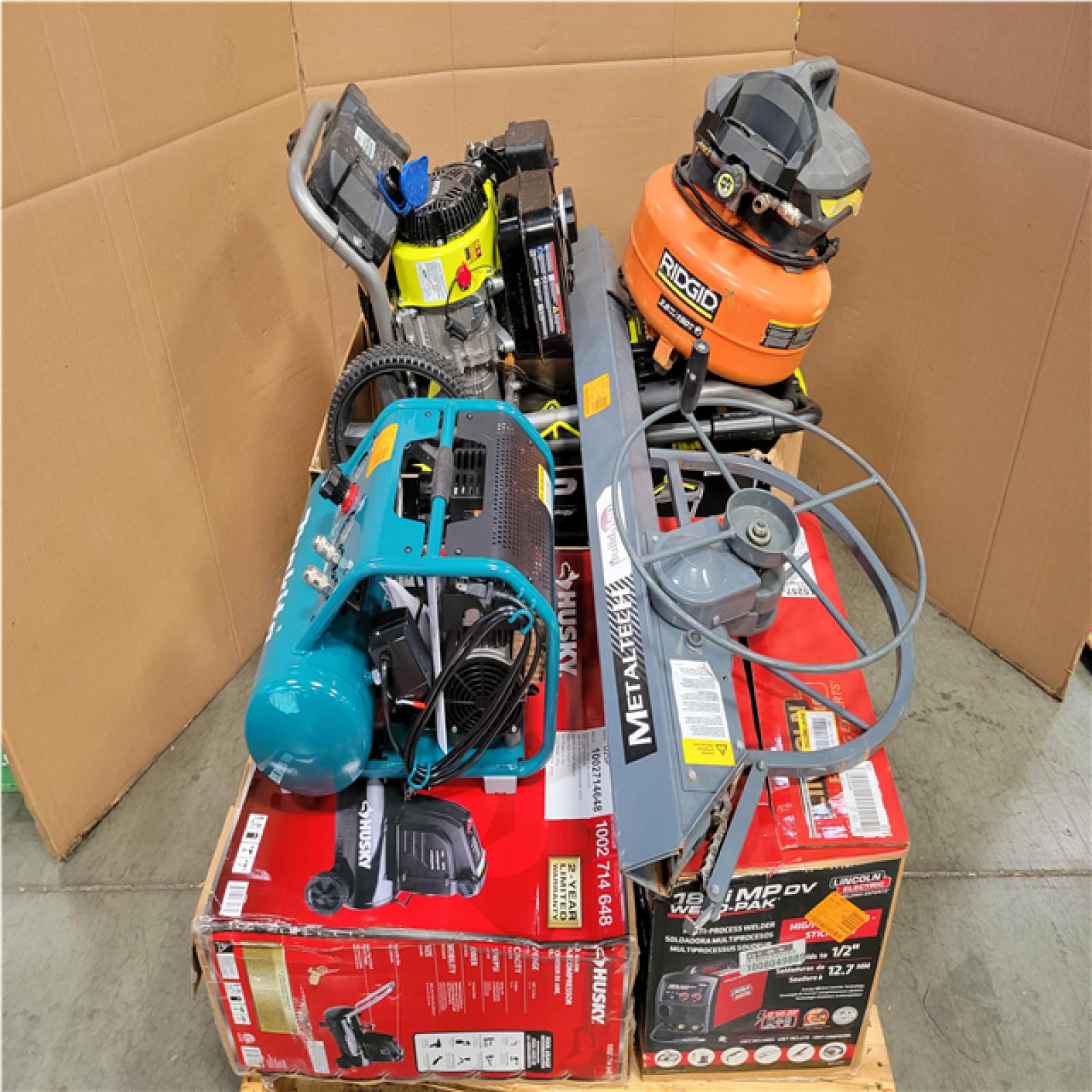 CALIFORNIA AS-IS TOOL PALLET