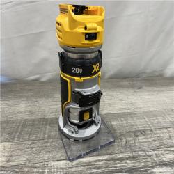 AS-IS DEWALT 20V MAX XR Cordless Brushless Fixed Base Compact Router (Tool Only)
