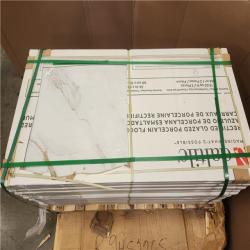 Pnoenix NEW Daltile Kesler Marble Avorio 24 in. x 48 in. Polished Porcelain Floor and Wall Tile (341 sq. ft./22 case)