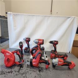 AS-IS- NEW M18 18-Volt Lithium-Ion Cordless Combo Kit 9-Tool with 2-Batteries  Charger and Tool Bag