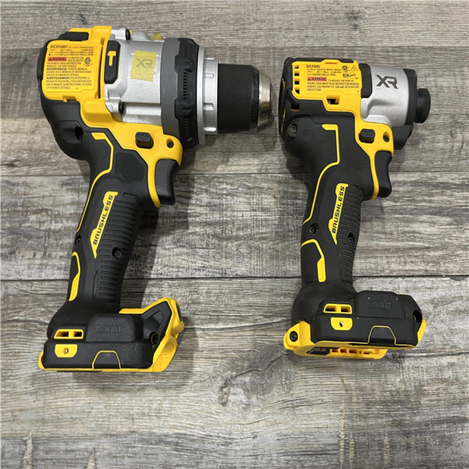AS-IS DEWALT 20V MAX Lithium-Ion Cordless 2-Tool Combo Kit