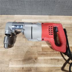 HOUSTON LOCATION - AS - IS Milwaukee  7 Amp Corded 1/2 in. Corded Right-Angle Drill Kit with Hard Case