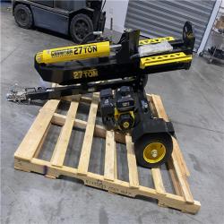 Dallas Location - As-Is Champion Power Equipment 27 Ton 224ccGas Wood Log Splitter
