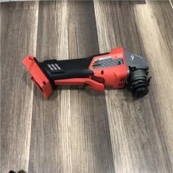 AS-IS Milwaukee FUEL 18V Lithium-Ion Brushless Cordless 4-1/2 in./5 in. Grinder with Variable Speed & Paddle Switch (Tool-Only)