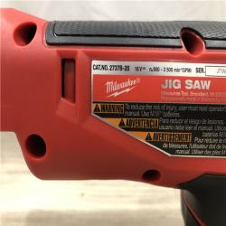 AS-IS Milwaukee M18 FUEL 18 Volt Lithium-Ion Barrel Grip Cordless Jig Saw (Bare Tool)