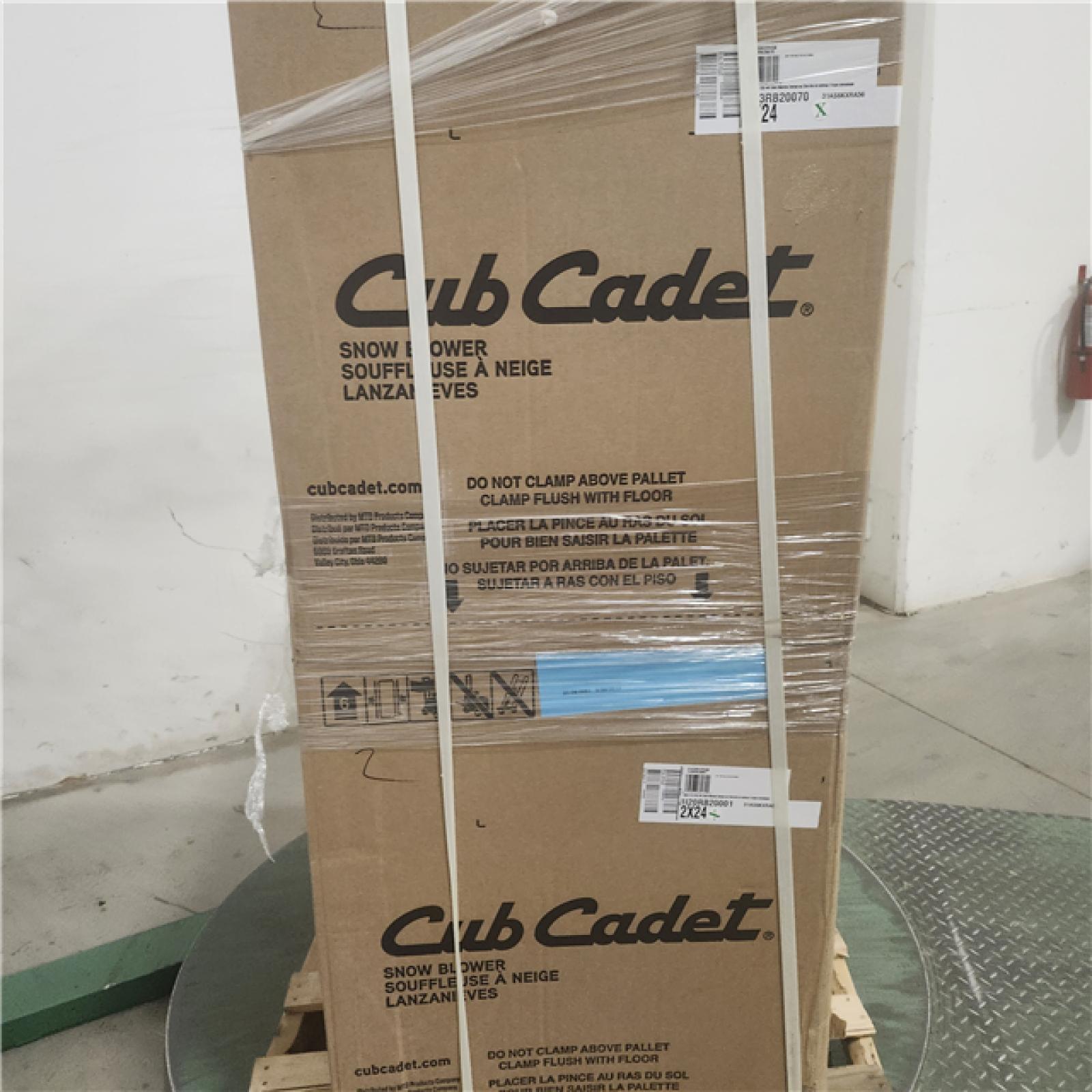 Dallas Location - As-Is Cub Cadet 2 in. x 24 in. 208 cc Electric Start Gas 2-Stage Snow Blower(Lot Of 2)