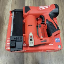 GOOD  Milwaukee 2540-20 12V 23 Gauge Cordless Pin Nailer (Tool Only)