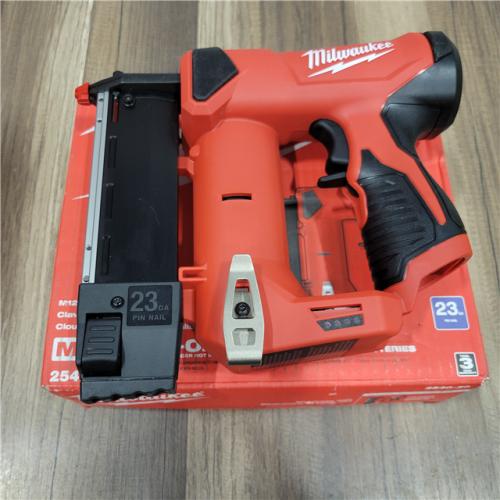 GOOD  Milwaukee 2540-20 12V 23 Gauge Cordless Pin Nailer (Tool Only)