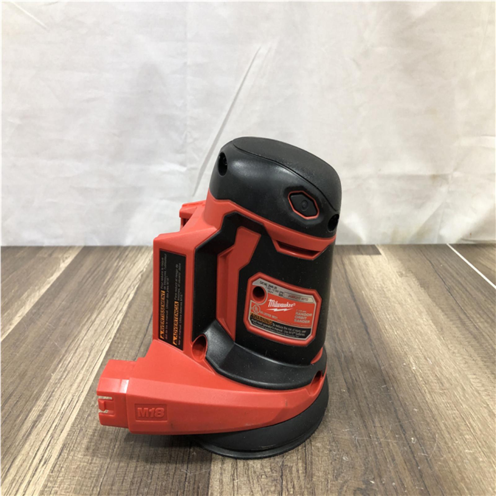 AS-IS Milwaukee 18V Lithium-Ion Cordless 5 in. Random Orbit Sander (Tool-Only)