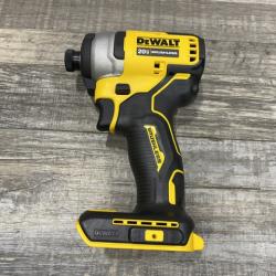 AS-IS DEWALT Atomic 20V Max Lithium-Ion Brushless Cordless Compact 1/4 in. Impact Driver Kit