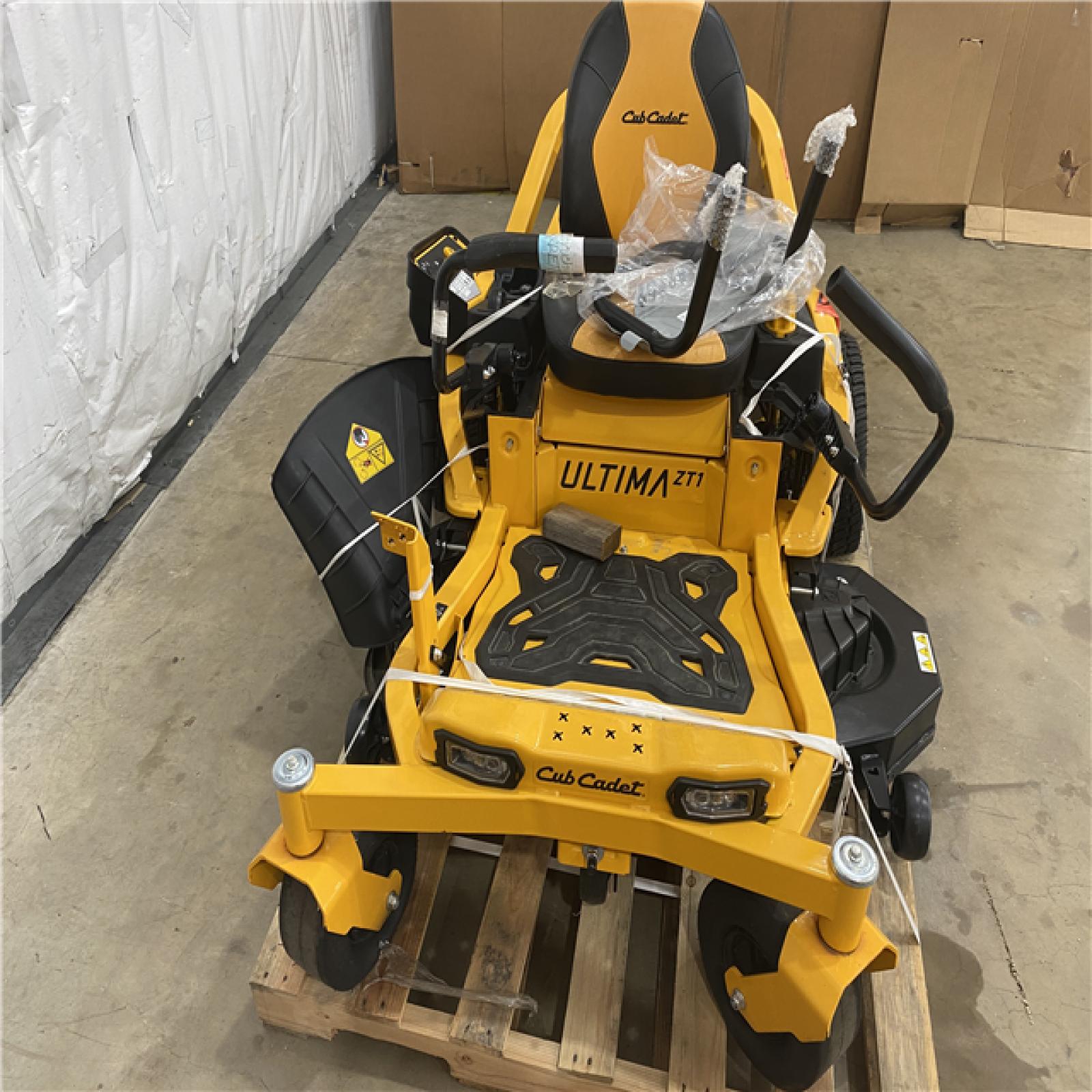 Houston Location - AS-IS Outdoor Power Equipment CUB CADET ZT1 50 SIT DOWN MOWER