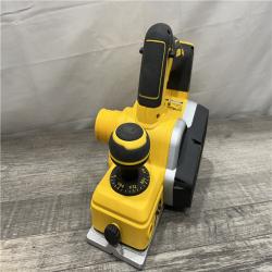 AS-IS DEWALT 20V MAX XR Cordless Brushless 3-1/4 in. Planer (Tool Only)