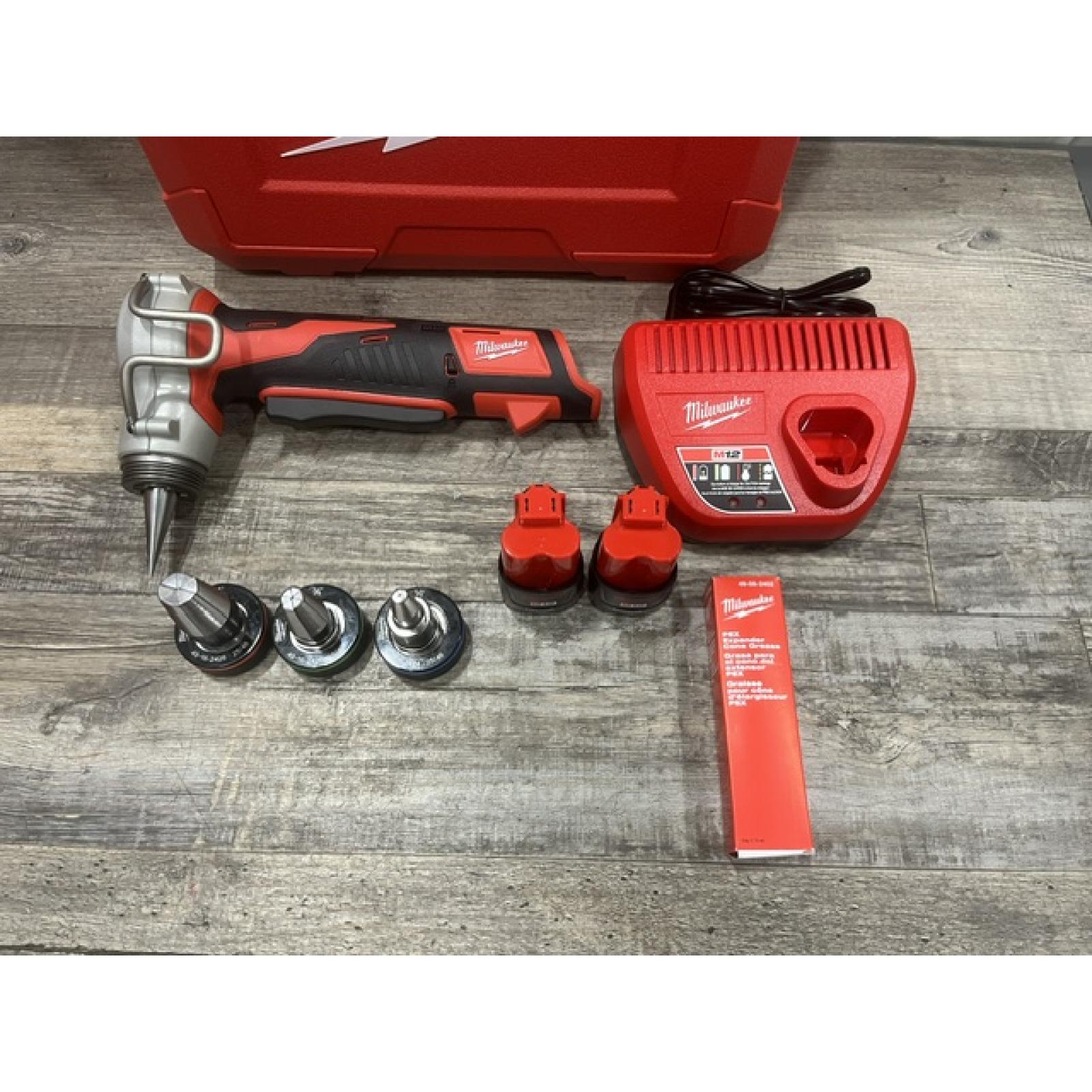 AS-IS Milwaukee Cordless PEX Expansion Tool Kit