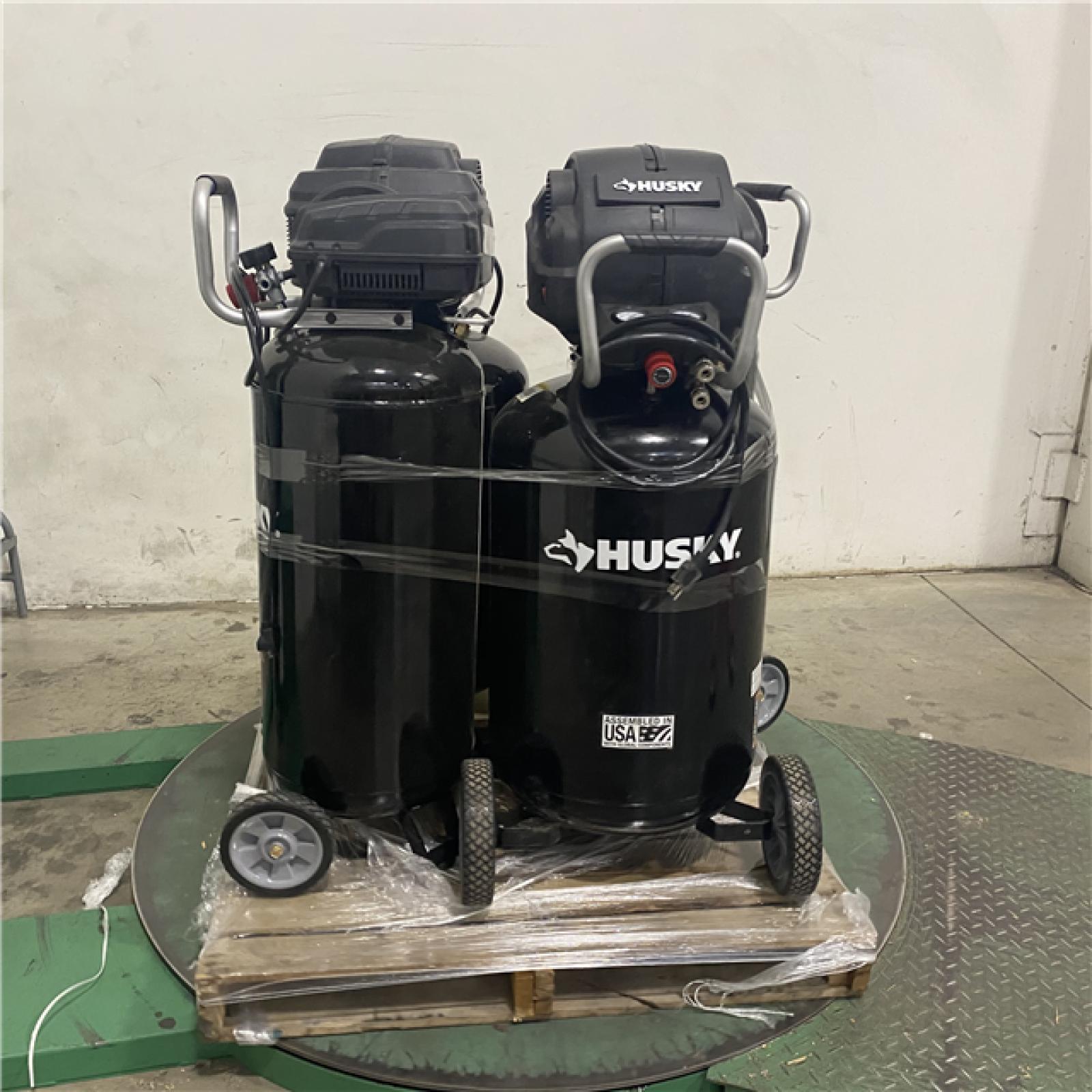 Dallas Location - As-Is Husky Electric Air Compressor (Lot Of 4)