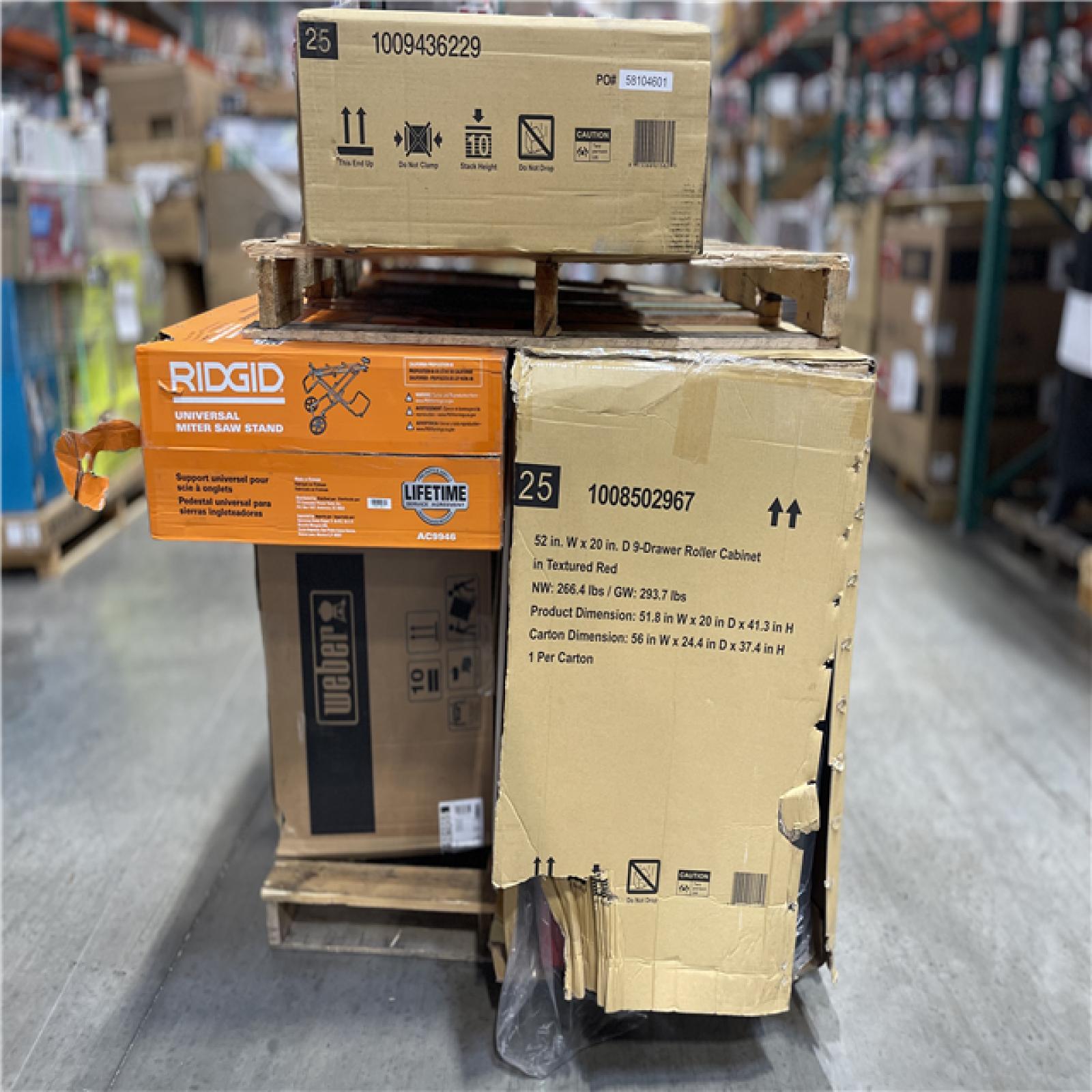 DALLAS LOCATION - AS-IS HOME IMPROVEMENT PALLET