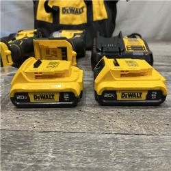 AS-IS DEWALT ATOMIC 20-Volt MAX Lithium-Ion Cordless Combo Kit
