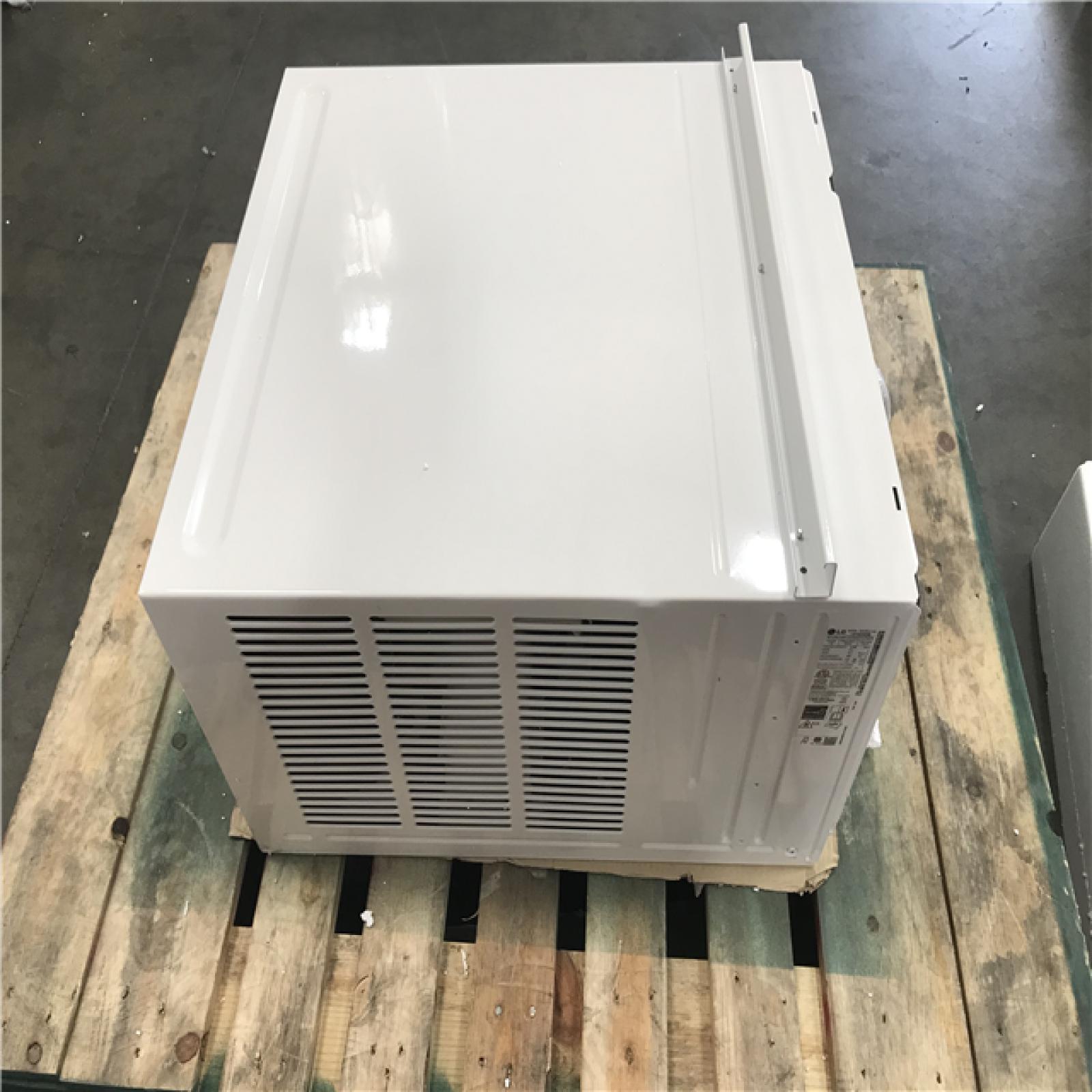 California AS-IS LG 14,000 BTU 115-Volt Dual Inverter Smart Window Air Conditioner LW1522IVSM Cools 800 Sq. Ft. with Remote, Wi-Fi Enabled