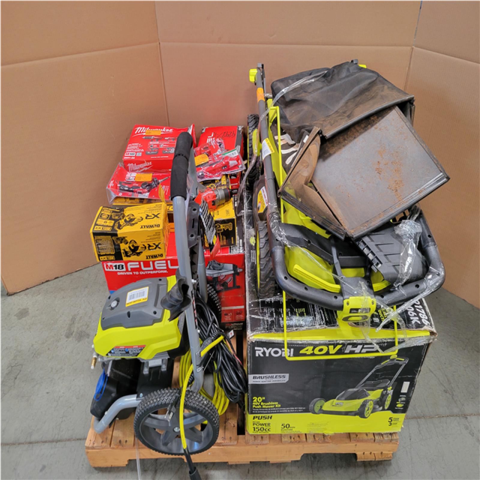 CALIFORNIA AS-IS TOOL PALLET