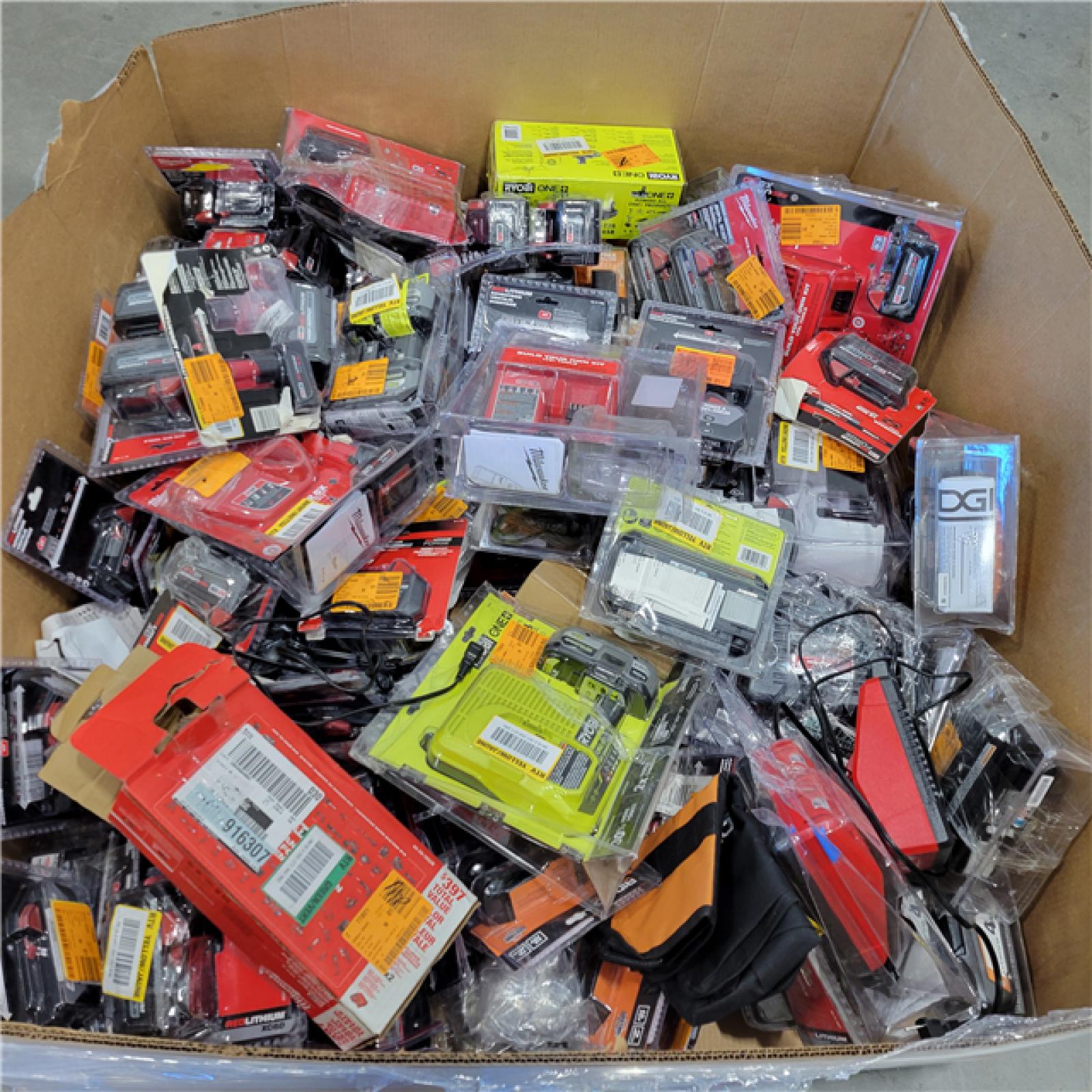 DALLAS LOCATION - AS-IS BATTERY/CHARGER PALLET