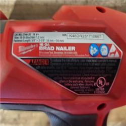 HOUSTON LOCATION - AS-IS Milwaukee M18 Fuel 18V Brushless 18-Gauge Brad Nailer 2746-20 (Bare Tool)