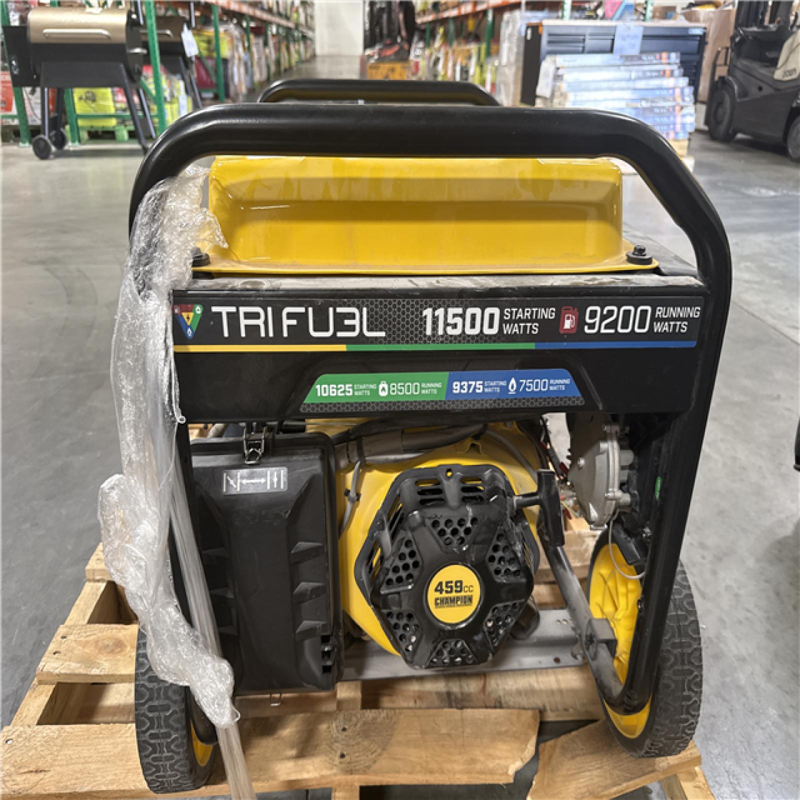 CALIFORNIA AS-IS CHAMPION 459CC GENERATOR HOME IMPROVEMENT PALLET