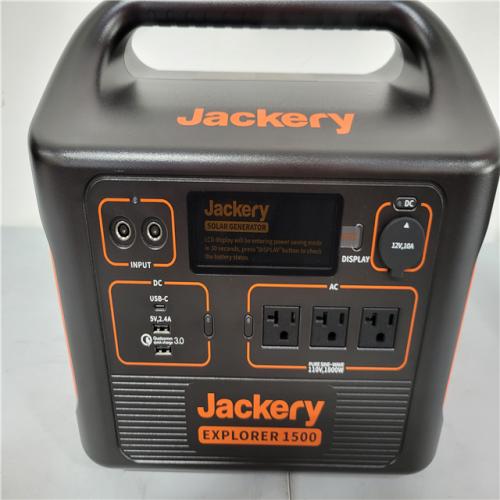 CALIFORNIA NEW JACKERY SOLAR GENERATOR